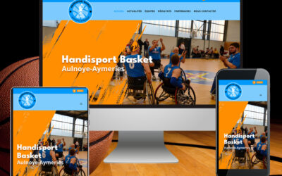 Site Internet Handisport Basket Aulnoye-Aymeries