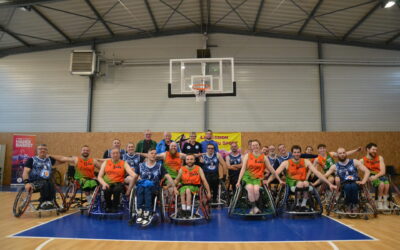 Aulnoye Handisport Basket: une fin de match serrée face à Amiens